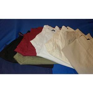 🆕️ Lot of 7 Slim-Station Stretch Ankle Pants